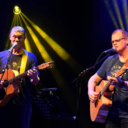 Zam-Zam en concert, éclairage jaune
